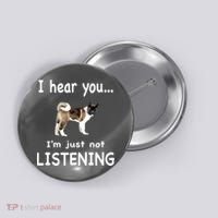 American Akita Dog American Akita Button thumb 0