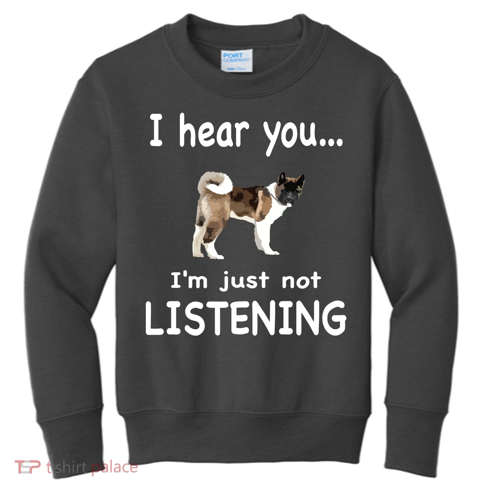 American Akita Dog American Akita Kids Sweatshirt
