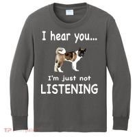 American Akita Dog American Akita Kids Long Sleeve Shirt thumb 0