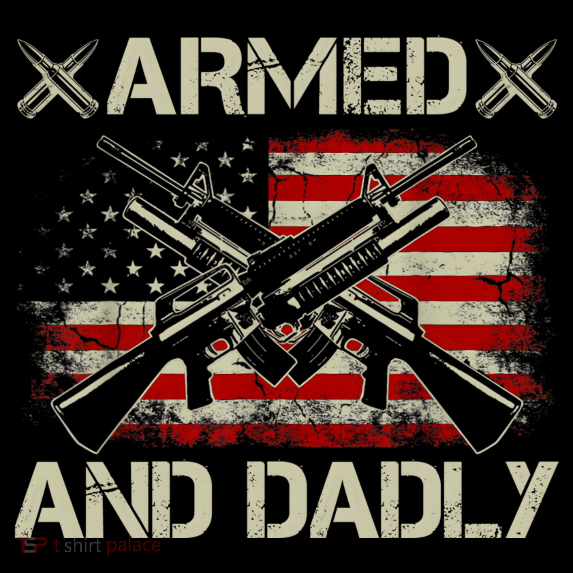 Armed And Dadly Funny Deadly Father Gifts For Fathers Day Coffee Mug