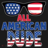 All American Dude 4th Of July Coaster thumb 2