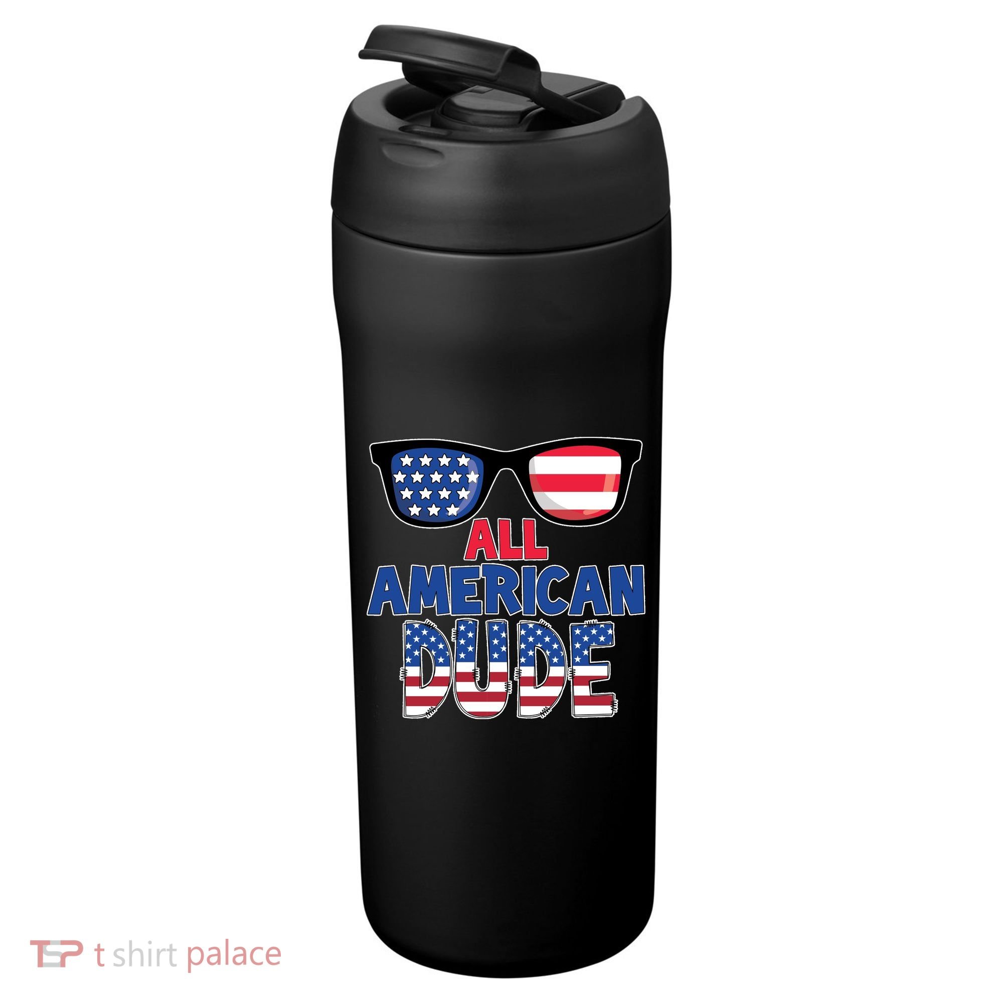 All American Dude 4th Of July 24oz Duet Stainless Steel Tumbler