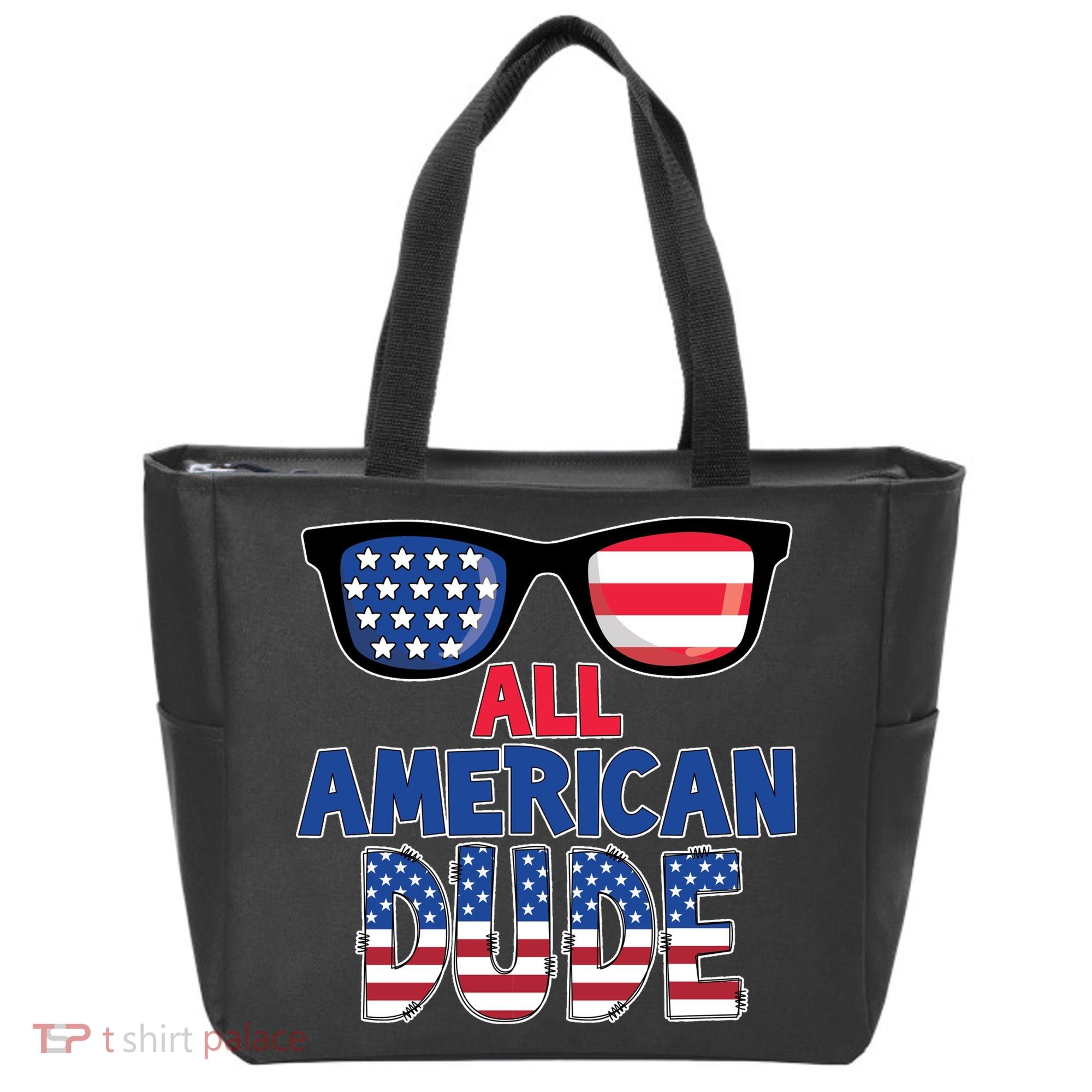 All American Dude 4th Of July Tote Bag