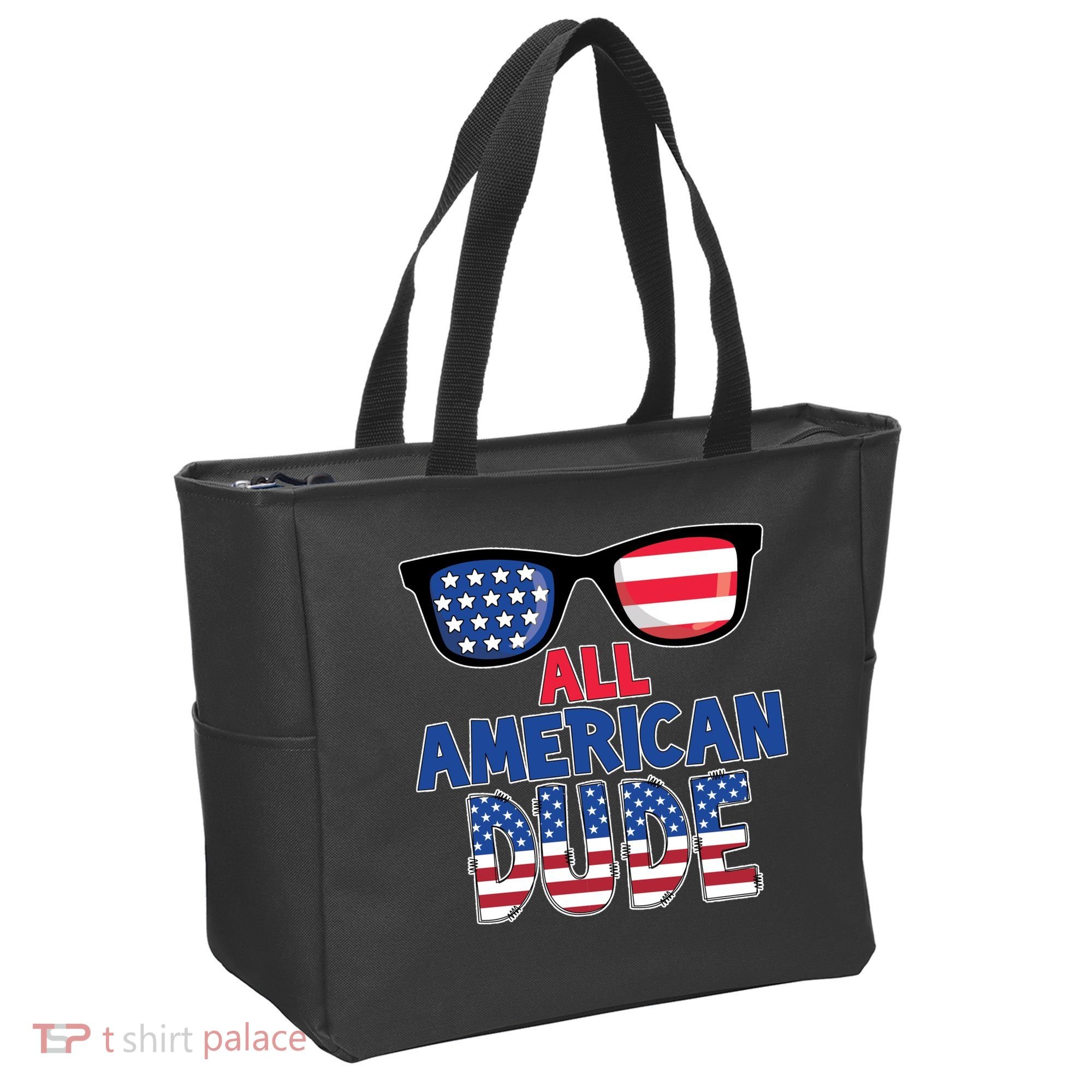 All American Dude 4th Of July Tote Bag