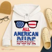 All American Dude 4th Of July Hoodie thumb 4
