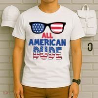 All American Dude 4th Of July T-Shirt thumb 6