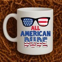 All American Dude 4th Of July Coffee Mug thumb 2