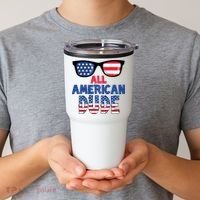 All American Dude 4th Of July Tumbler thumb 2