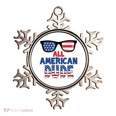 All American Dude 4th Of July Ornament