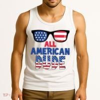 All American Dude 4th Of July Tank Top thumb 3
