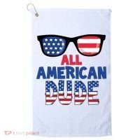 All American Dude 4th Of July Golf Towel thumb 0