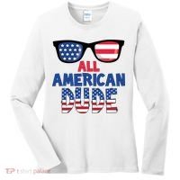 All American Dude 4th Of July Women's Long Sleeve Shirt thumb 0
