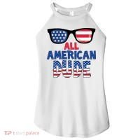 All American Dude 4th Of July Women's Perfect Tri Rocker Tank thumb 0