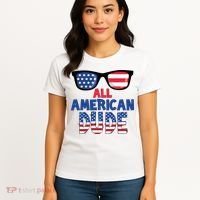 All American Dude 4th Of July Women's T-Shirt thumb 4