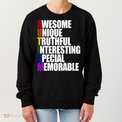 Autism Awareness Defined Quote Women's Sweatshirt