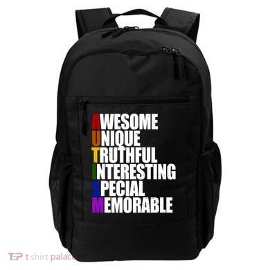 Autism Awareness Defined Quote Backpack