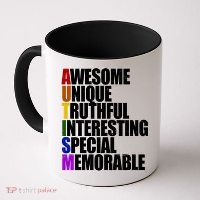 Autism Awareness Defined Quote Coffee Mug
