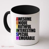 Autism Awareness Defined Quote Coffee Mug thumb 0