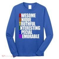 Autism Awareness Defined Quote Long Sleeve Shirt thumb 0