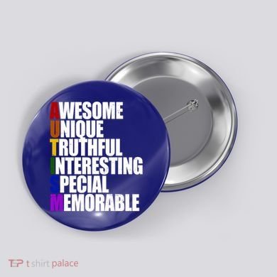 Autism Awareness Defined Quote Button