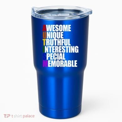 Autism Awareness Defined Quote Tumbler