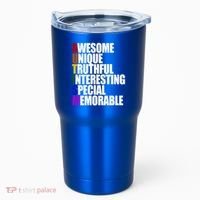 Autism Awareness Defined Quote Tumbler thumb 0
