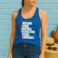Autism Awareness Defined Quote Women's Tank Top thumb 2