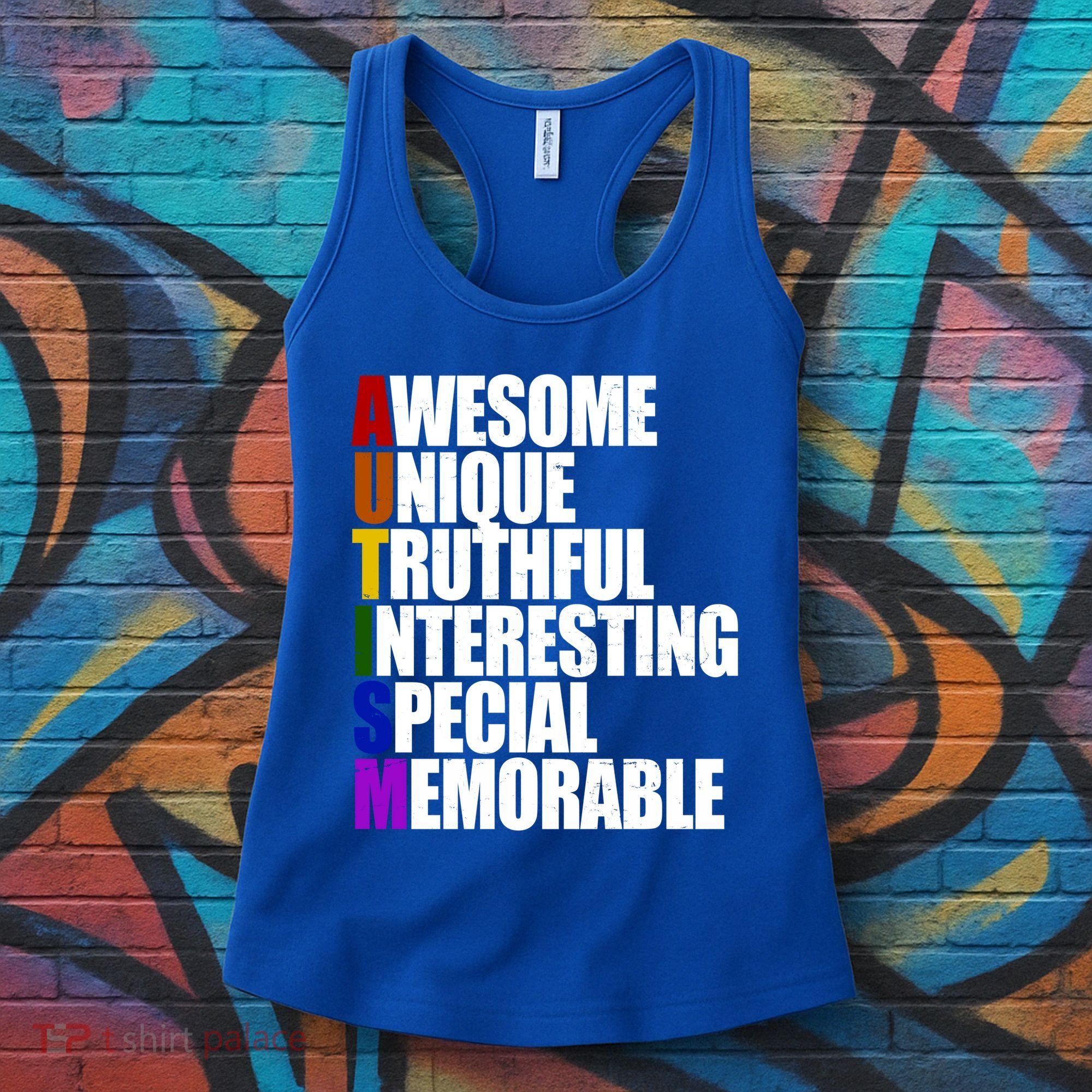 Autism Awareness Defined Quote Women's Tank Top