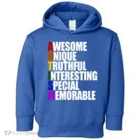 Autism Awareness Defined Quote Toddler Hoodie thumb 0
