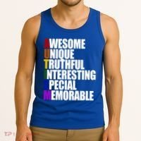 Autism Awareness Defined Quote Tank Top thumb 3
