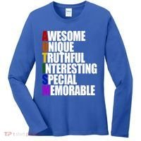 Autism Awareness Defined Quote Women's Long Sleeve Shirt thumb 0