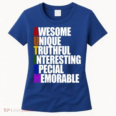 Autism Awareness Defined Quote Women's T-Shirt