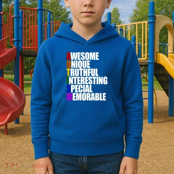 Autism Awareness Defined Quote Kids Hoodie