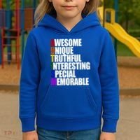 Autism Awareness Defined Quote Kids Hoodie thumb 3