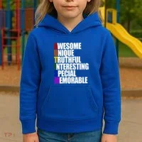Autism Awareness Defined Quote Kids Hoodie thumb 3