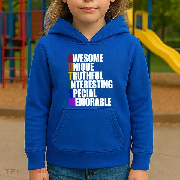 Autism Awareness Defined Quote Kids Hoodie
