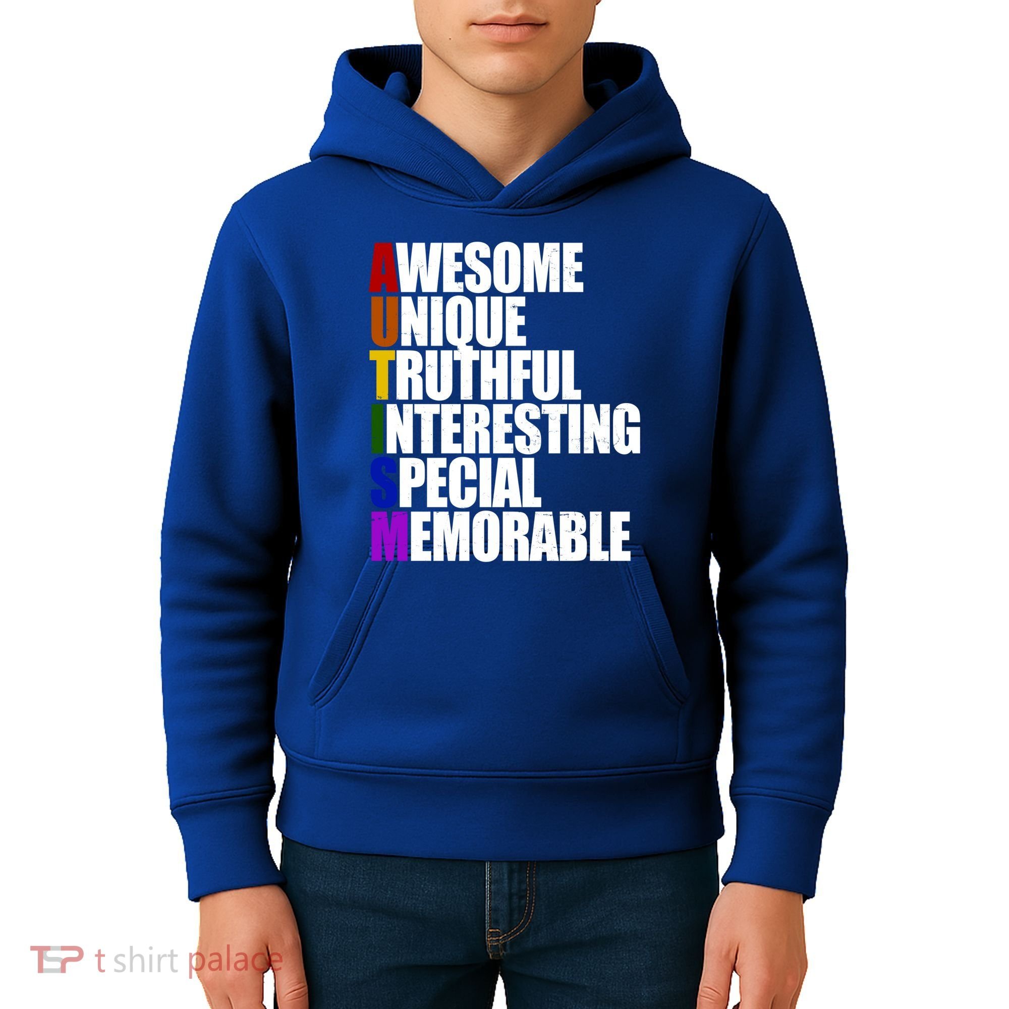 Autism Awareness Defined Quote Kids Hoodie
