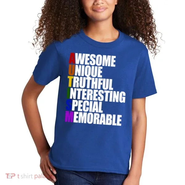 Autism Awareness Defined Quote Kids T-Shirt