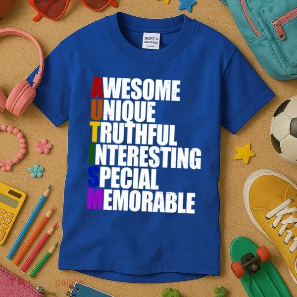 Autism Awareness Defined Quote Kids T-Shirt