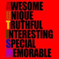 Autism Awareness Defined Quote Santa Hat thumb 1