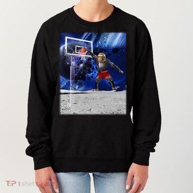 Air Ape Dunking Basketball Monkey Women's Sweatshirt