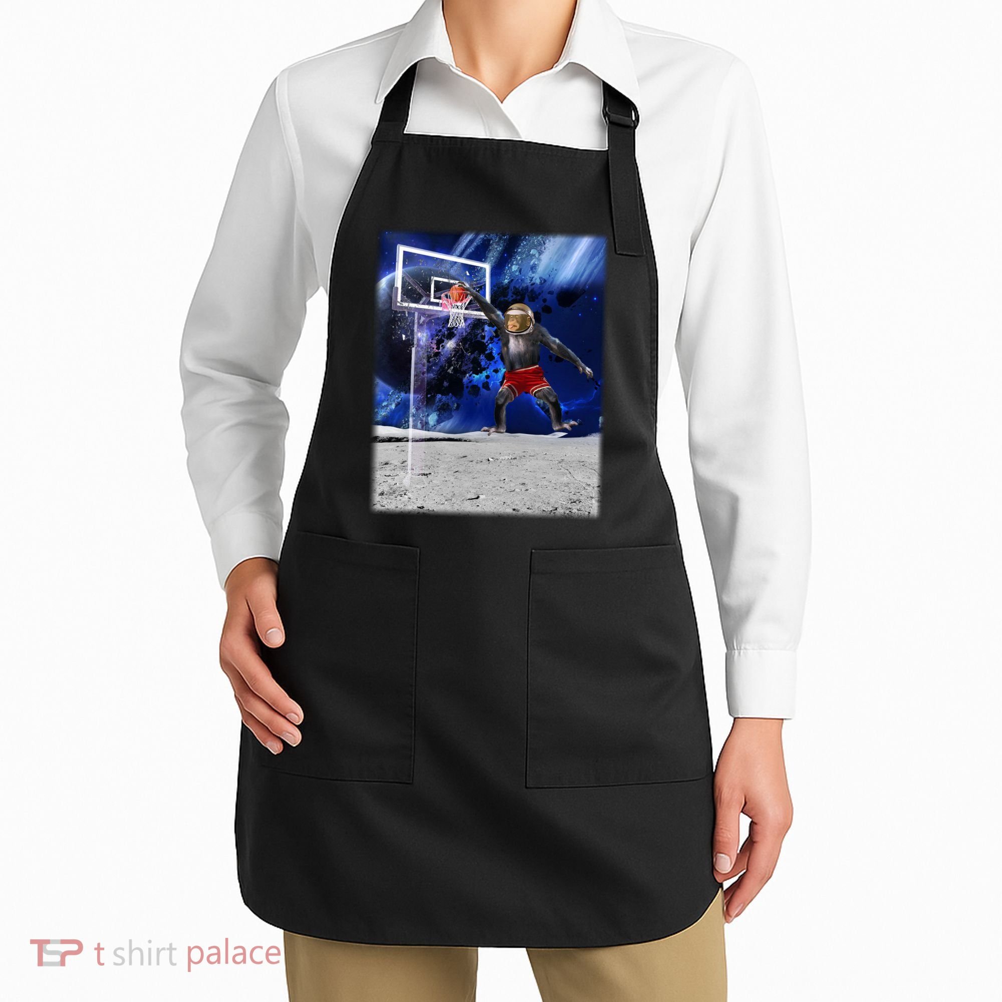 Air Ape Dunking Basketball Monkey Apron