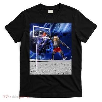 Air Ape Dunking Basketball Monkey T-Shirt