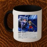 Air Ape Dunking Basketball Monkey Coffee Mug thumb 2