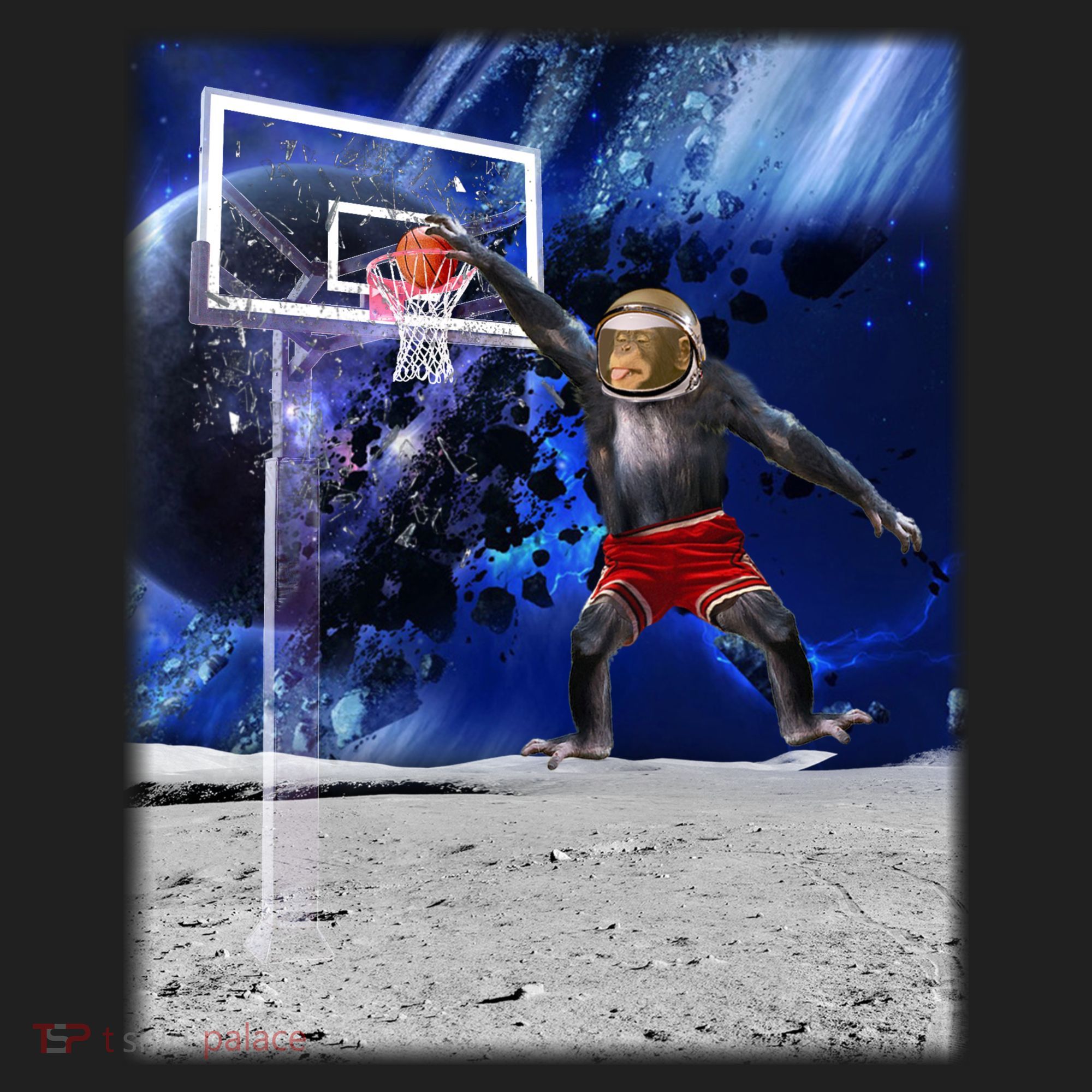 Air Ape Dunking Basketball Monkey Tumbler