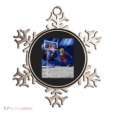Air Ape Dunking Basketball Monkey Ornament