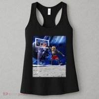 Air Ape Dunking Basketball Monkey Women's Tank Top thumb 3