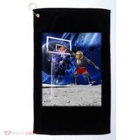 Air Ape Dunking Basketball Monkey Golf Towel thumb 0