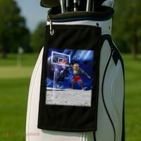Air Ape Dunking Basketball Monkey Golf Towel thumb 2