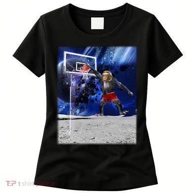 Air Ape Dunking Basketball Monkey Women's T-Shirt
